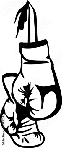 Boxing Gloves Silhouette