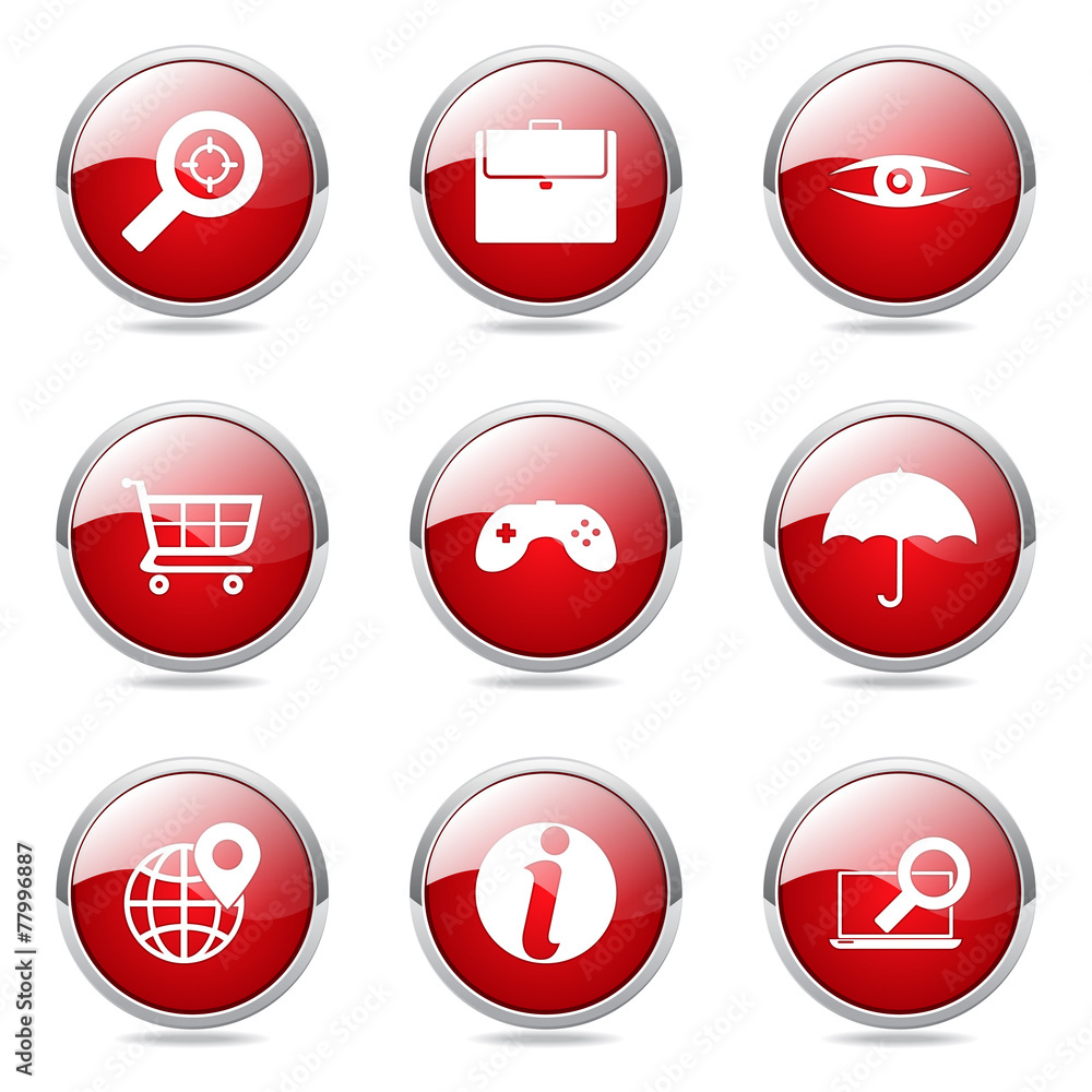 SEO Internet Sign Red Vector Button Icon Design Set 10 SEO Internet Sign Red Vector Button Icon Design Set 10
