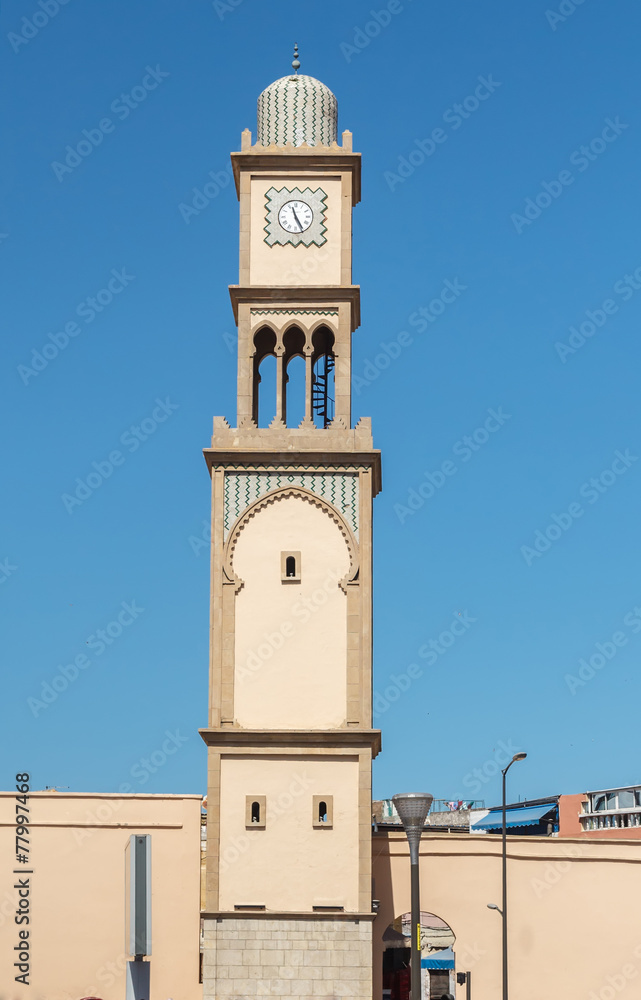 Tower. Bazar Aya. Casablanca, Morocco