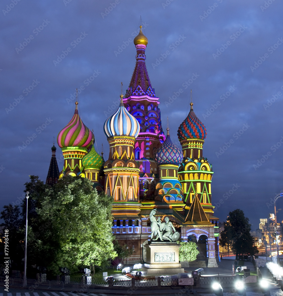 Moscow, Saint Basils cathedral