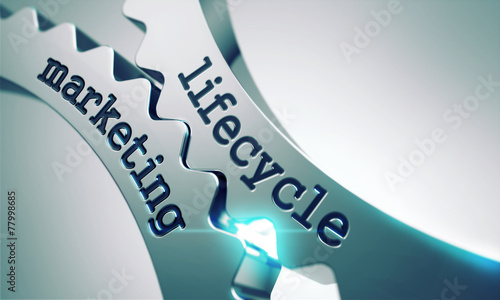 Lifecycle Marketing on the Cogwheels. photo