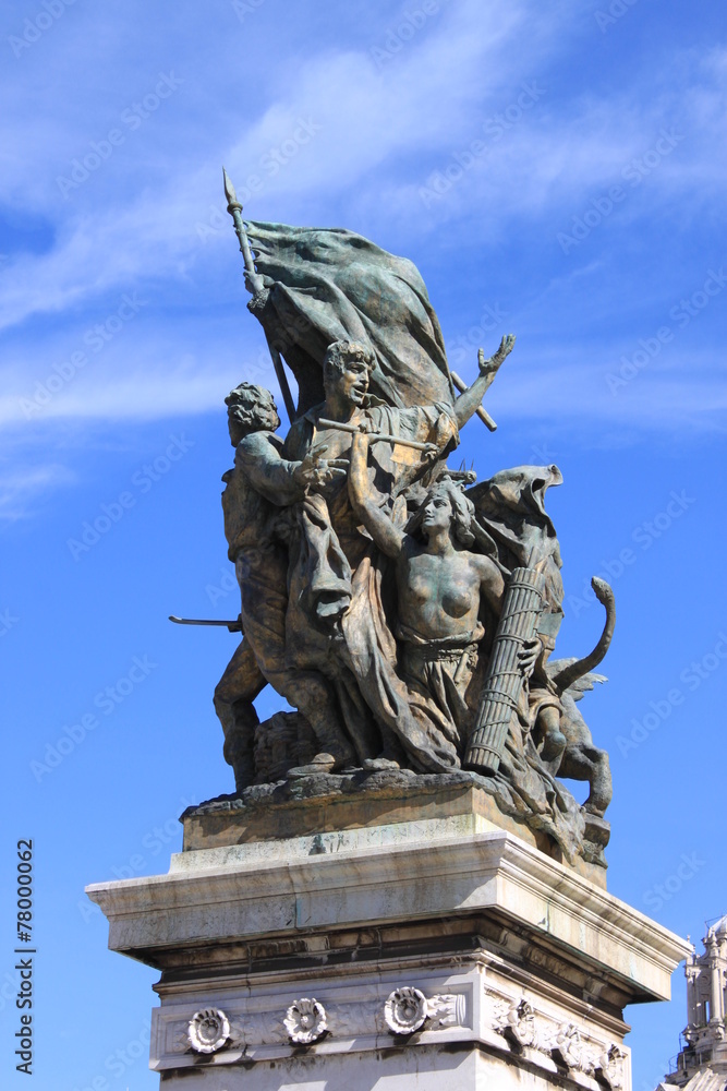 Victory Statue in Rome, Italy