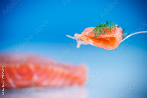 salted salmon © Peredniankina