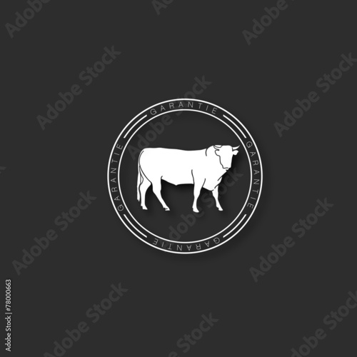 étiquette boeuf origine