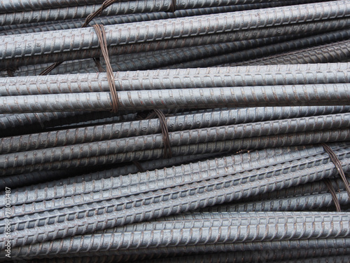 Steel rods or bars used to reinforce concrete technicians