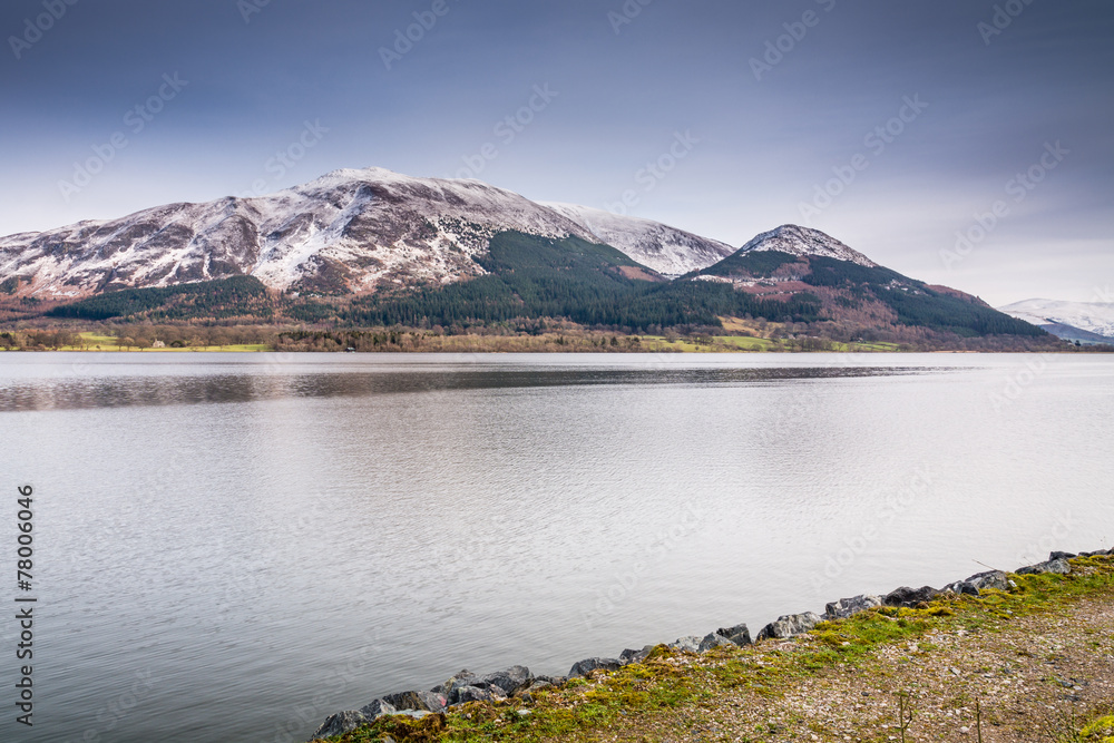 Obraz premium Skiddaw above Bassenthwaite Lake