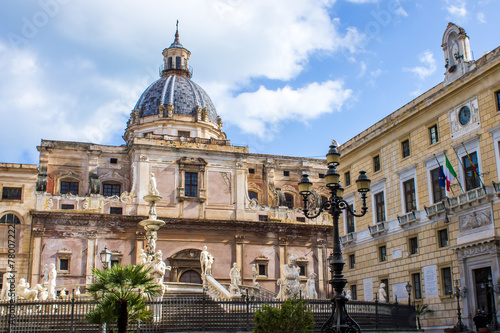 Square of Shame, in Palermo