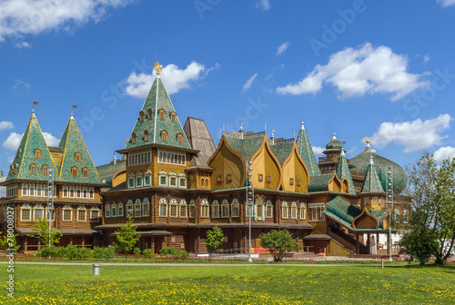 Wooden palace in Kolomenskoye, Moscow Fototapeta