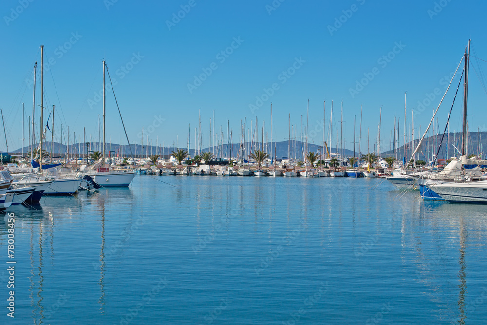 Alghero harbor