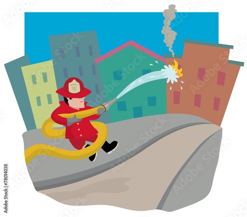 fireman cartoon