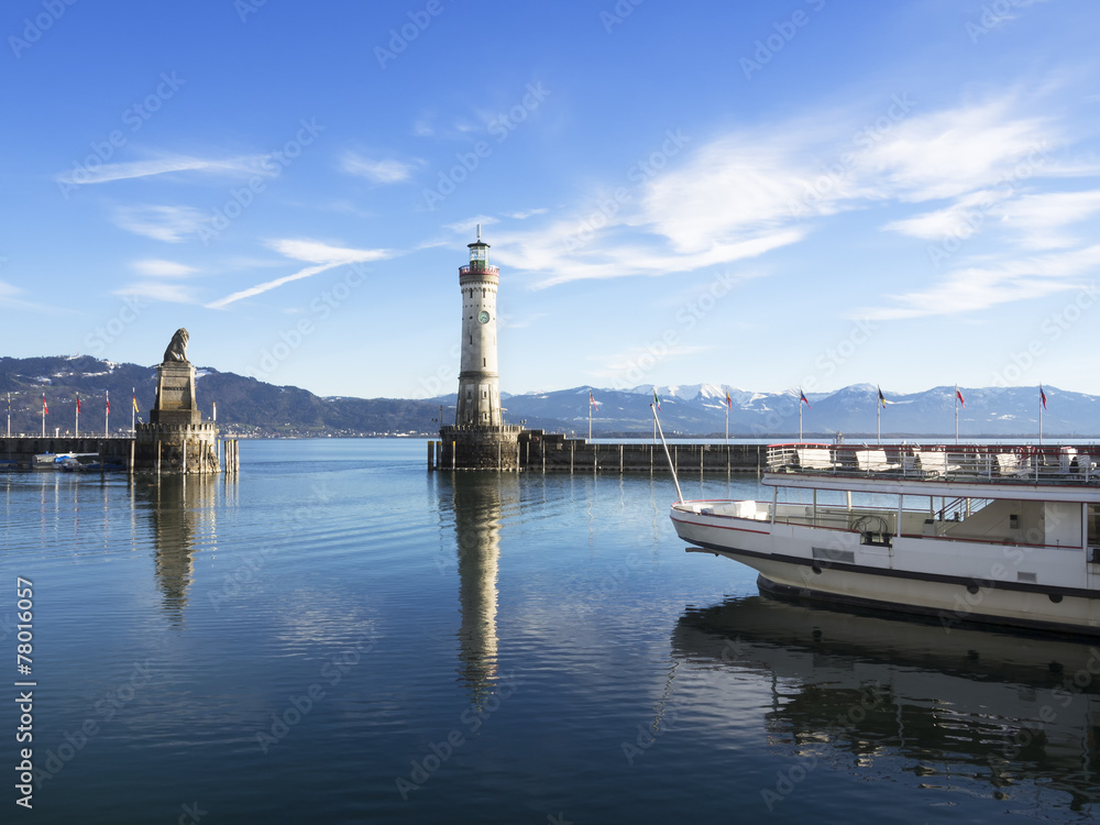 Fototapeta premium Port Lindau