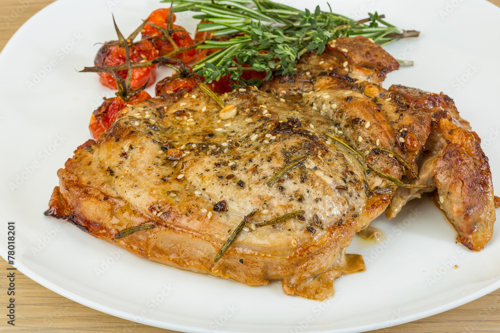 Roasted pork Roasted pork