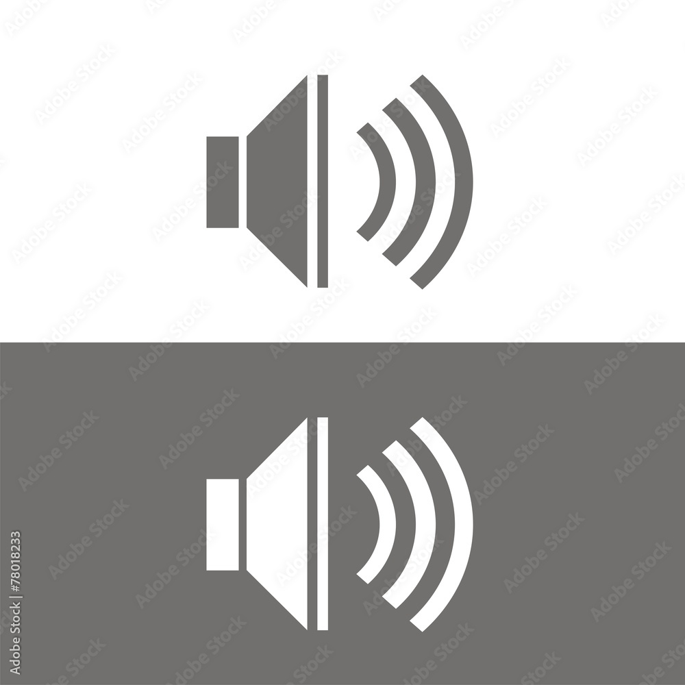 Icono sonido BN Icono sonido BN