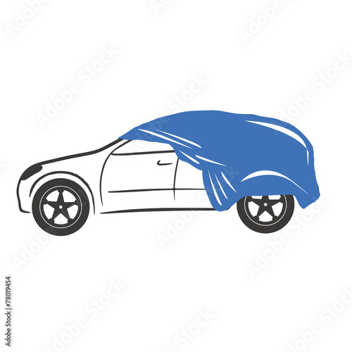 Telo copriauto automobile