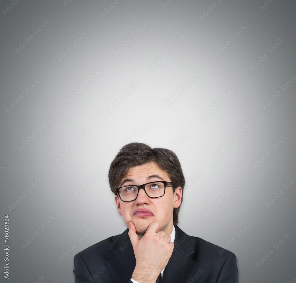 businessman thinking businessman thinking