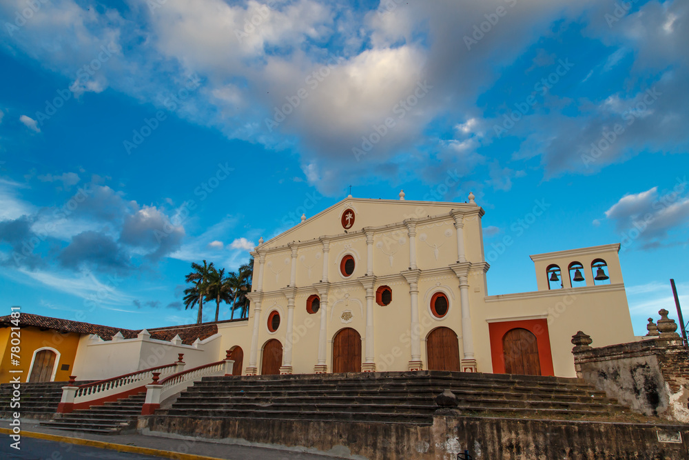 church iglesia san francisco outdoors in Granada, Nicaragua