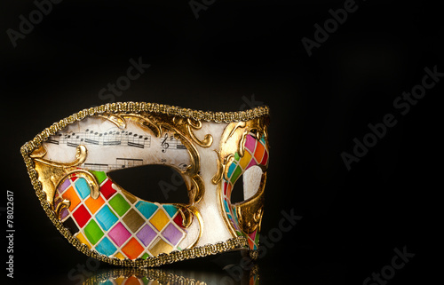 Fotografija Venetian mask harlequin style