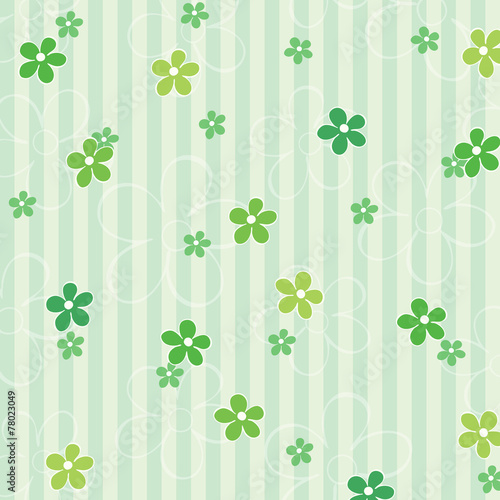 Grußkarte Hintergrund grün Blumen Karte