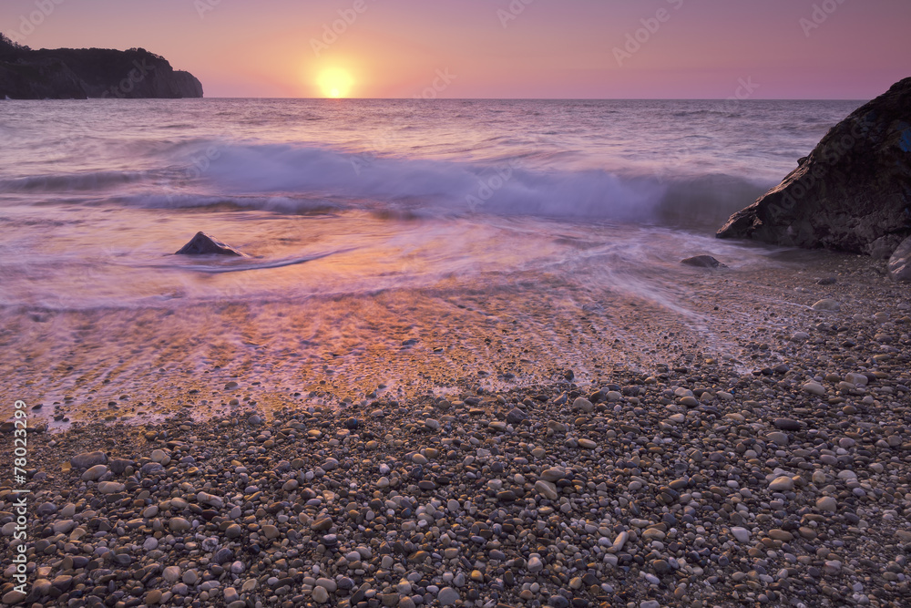 Obraz premium Playa de Pechón. Cantabria.