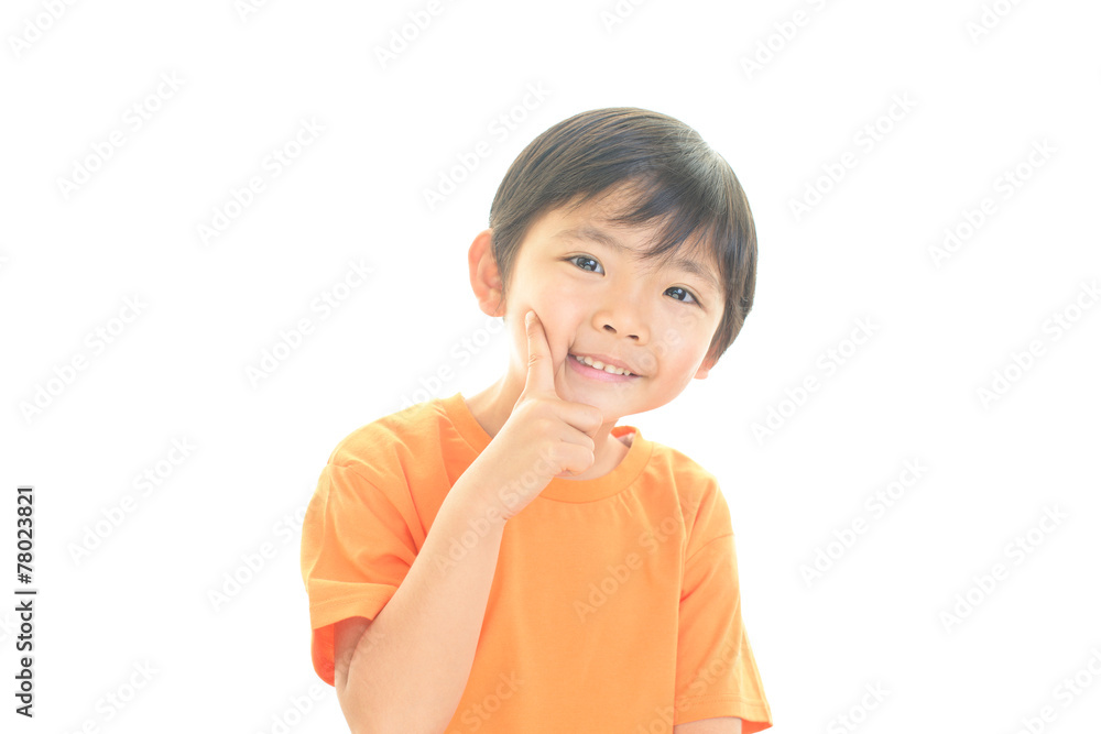 笑顔の男の子 笑顔の男の子