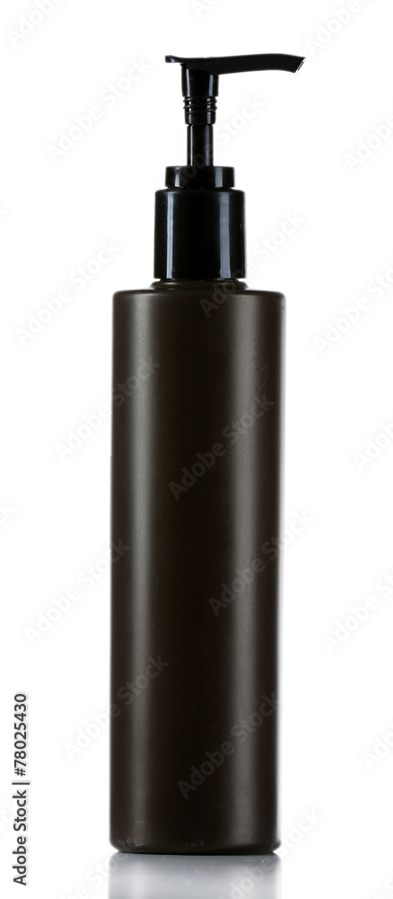 Cosmetic bottle isolated on white Cosmetic bottle isolated on white