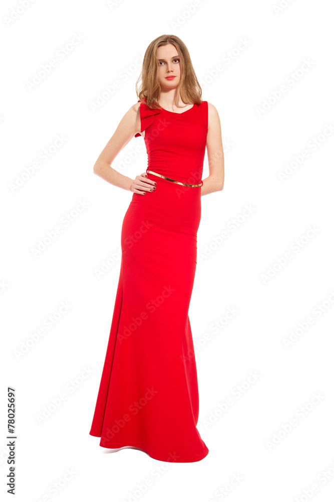 woman in red woman in red