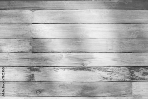Natural light on wood plank wall texture background