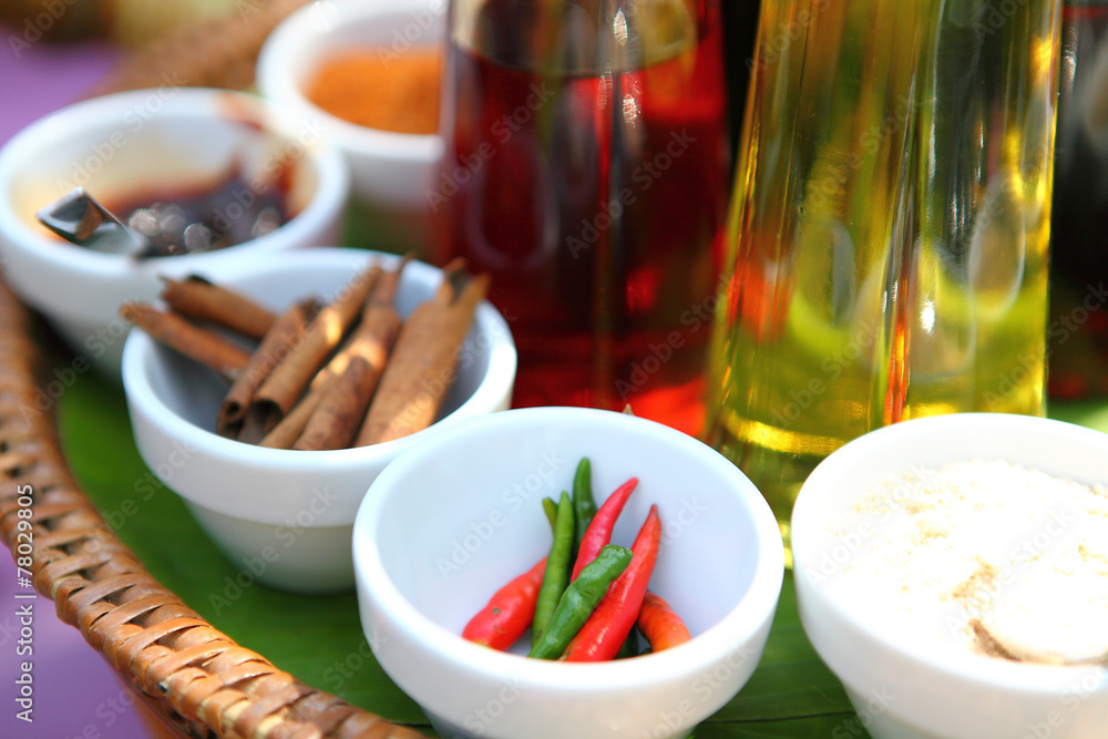 Preparing food for thai food cooink class. Preparing food for thai food cooink class.