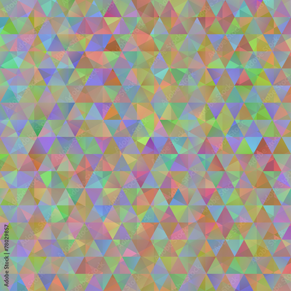 Colorful pattern with chaotic triangles Colorful pattern with chaotic triangles