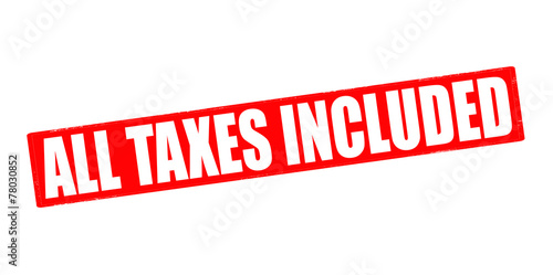 All taxes included