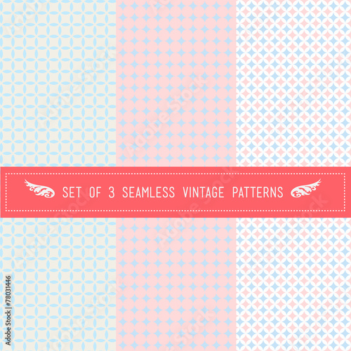 set of free seamles patterns