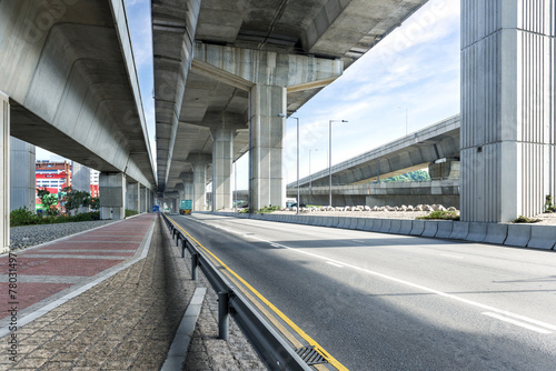 Stonecutters Bridge and the Tsing sha highway