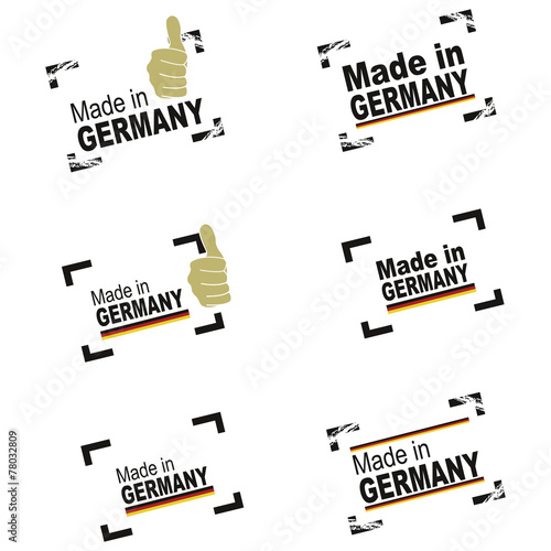 Made in ALLEMAGNE