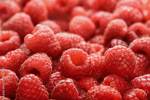 raspberry juicy ripe photo