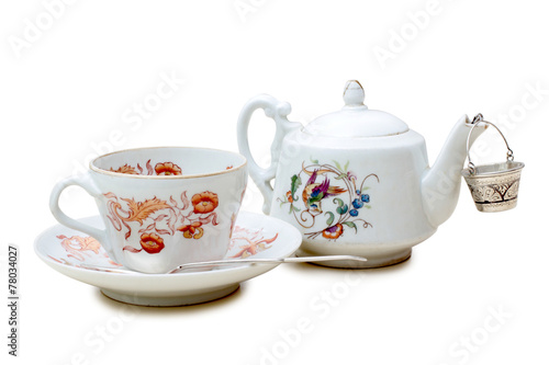 Teapot and cop