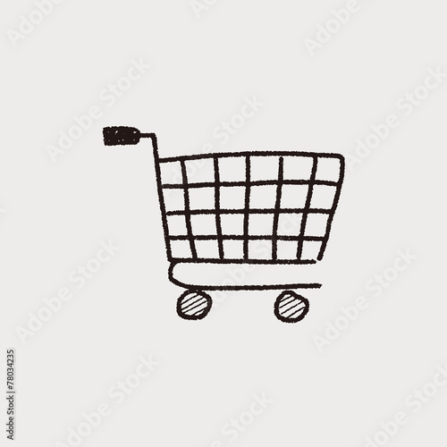 doodle shopping cart