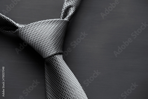 Fotografia Dark men's tie