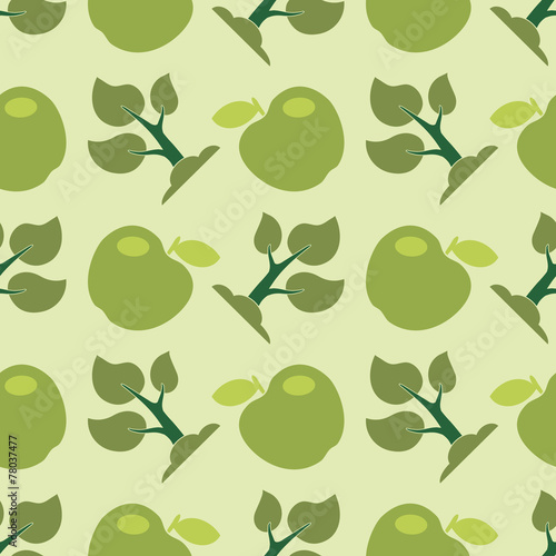 seamless background with icons of Horticulture