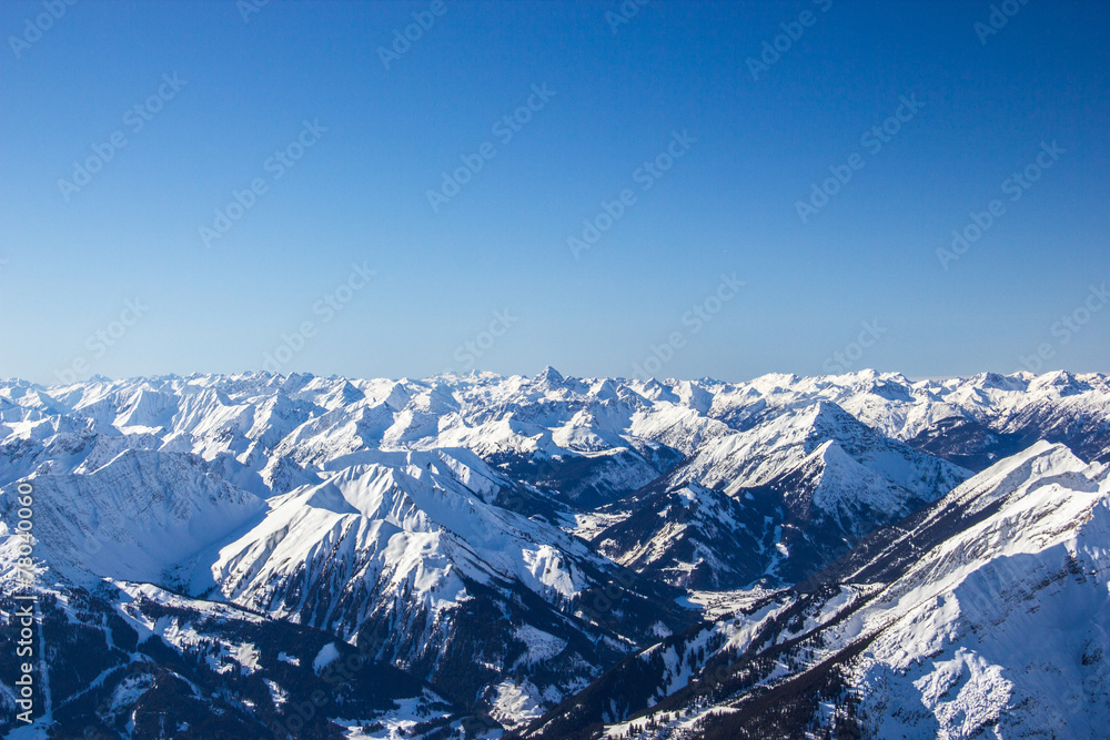 Fototapeta premium Alpenpanorama