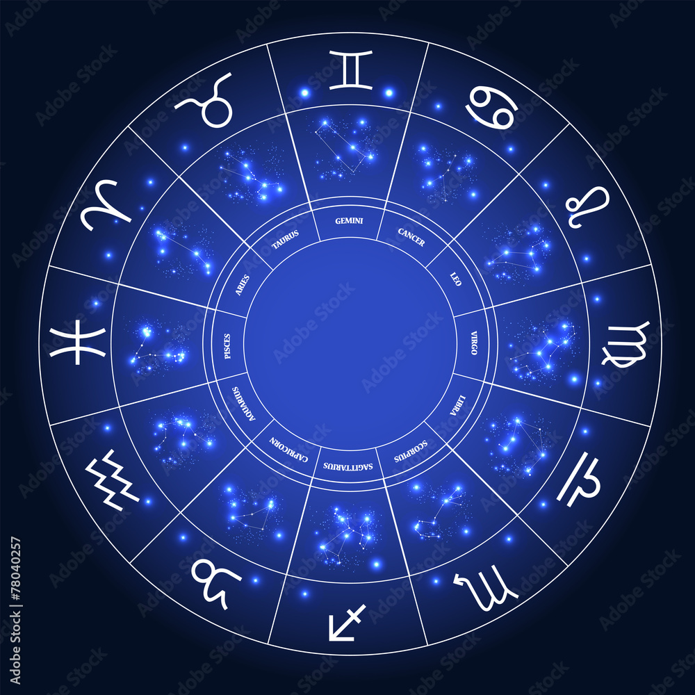 Set of Symbol Zodiac Sign. Vector Illustration. Set of Symbol Zodiac Sign. Vector Illustration.