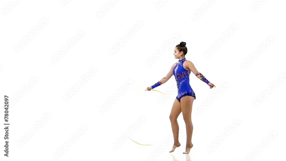 Silhouettes of gymnast with various sports subjects. Silhouettes of gymnast with various sports subjects.