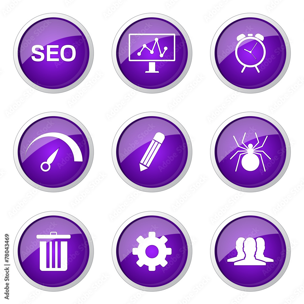 SEO Internet Sign Violet Vector Button Icon Design Set 8 SEO Internet Sign Violet Vector Button Icon Design Set 8