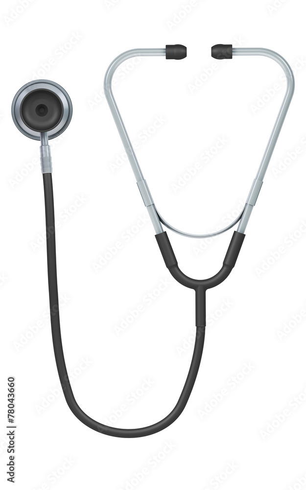 Stethoscope isolated on white Stethoscope isolated on white