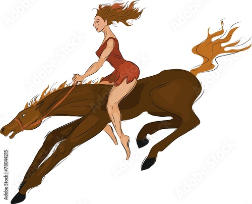 Horsewoman