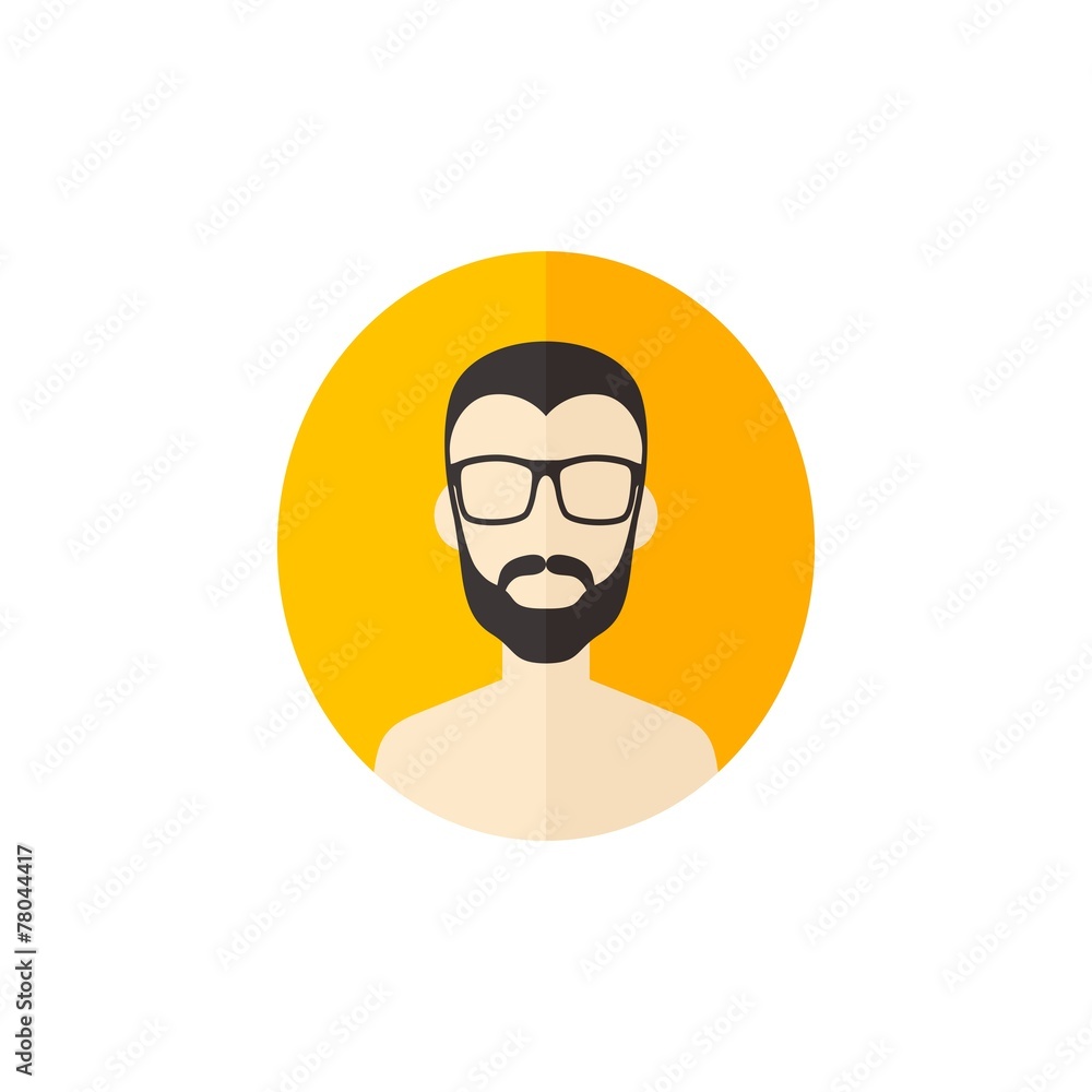 man hipster avatar user picture cartoon character man hipster avatar user picture cartoon character