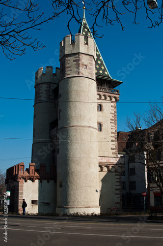 porte médiévale, de Spalen à Bâle en Suisse photo