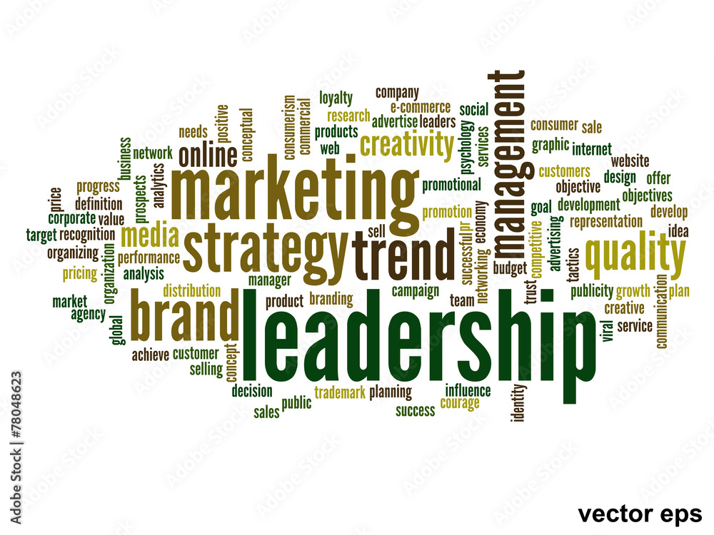 Vector conceptual business word cloud Vector conceptual business word cloud