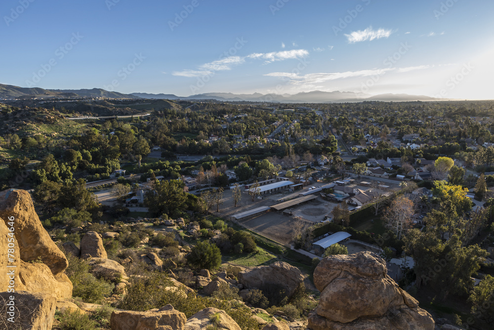 Fototapeta premium Los Angeles Stoney Point View