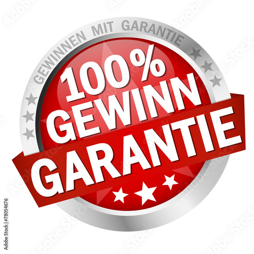 Button - 100% Gewinn Garantie