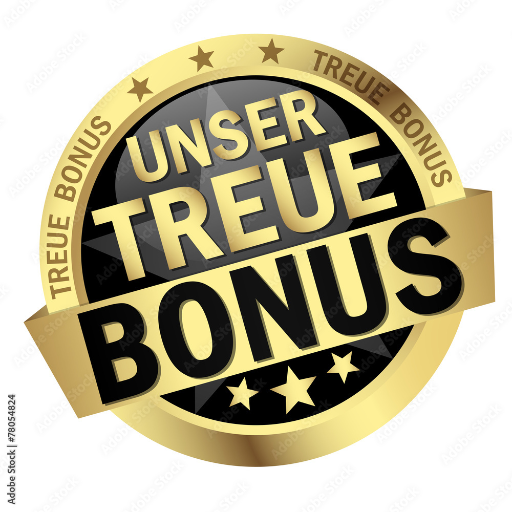 Button with banner Unser Treue Bonus Button with banner Unser Treue Bonus